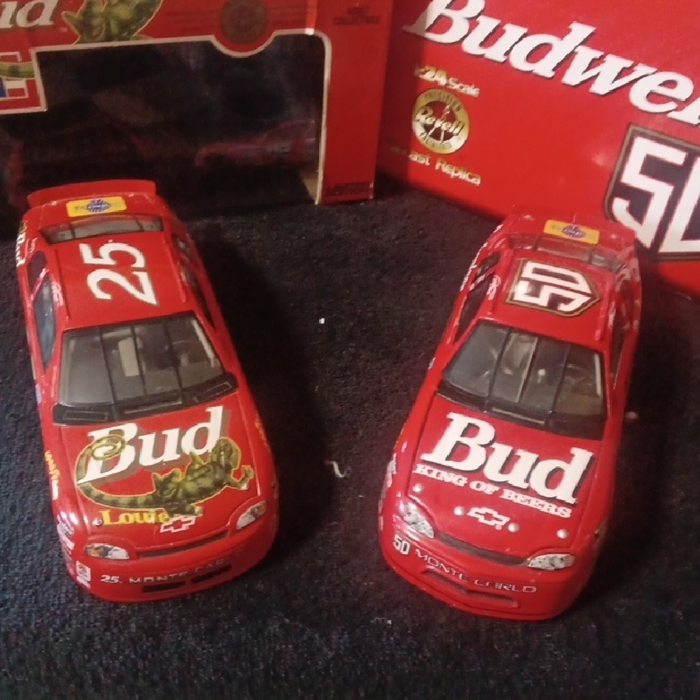 Ricky Craven Diecast Vintage Budweiser Lot
